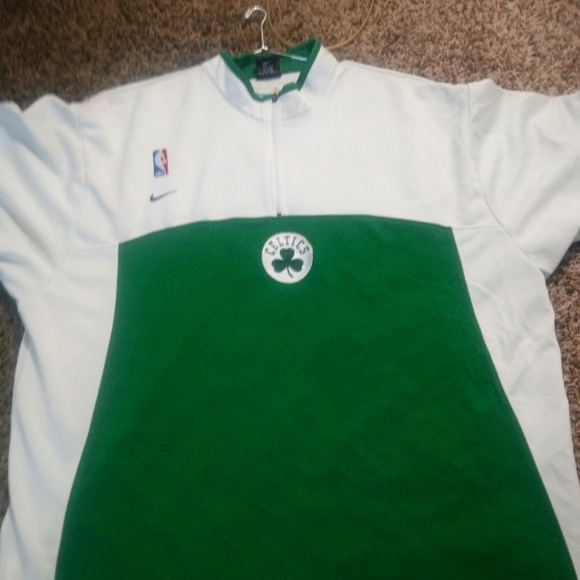 Championship Boston Celtics warm up jacket - Picture 1 of 8